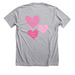 Fierce Like Josette, a Athletic Heather Premium Unisex Tee (back-view)