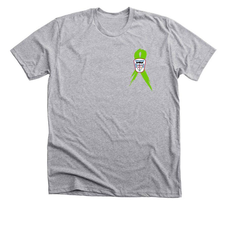 Mental Health Month 2024 - Where To Start, a Athletic Heather Premium Unisex Tee