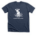 Fern's Fan Club, a Heather Navy Premium Unisex Tee