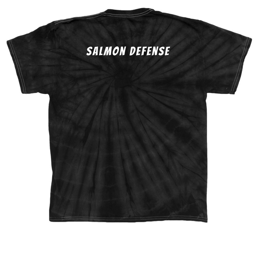 Join Us, a Black Classic Tie Dye Tee (back-view)
