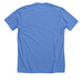 Central Pasco Democratic Club, a Heather Columbia Blue Premium Unisex Tee (back-view)