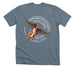 BIRDS Swag, a Heather Blue Storm Premium Unisex Tee