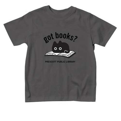 Got Books? - Toddler, a Charcoal Toddler Tee