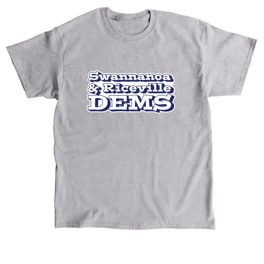 Swannanoa & Riceville Dems Gear, a Sport Grey Classic Unisex Tee