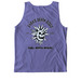 Death Disco Tank, a Violet Comfort Colors Tank Top (back-view)