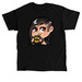 Chaos and Caffeine, a Black Classic Unisex Tee