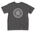 Synergy Canine Kids- White, a Charcoal Toddler Tee