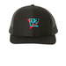 Crew Table&nbsp;, a Black Printed Snapback Trucker Cap