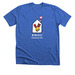 RMHC NEO Branded Apparel, a Heather True Royal Premium Unisex Tee