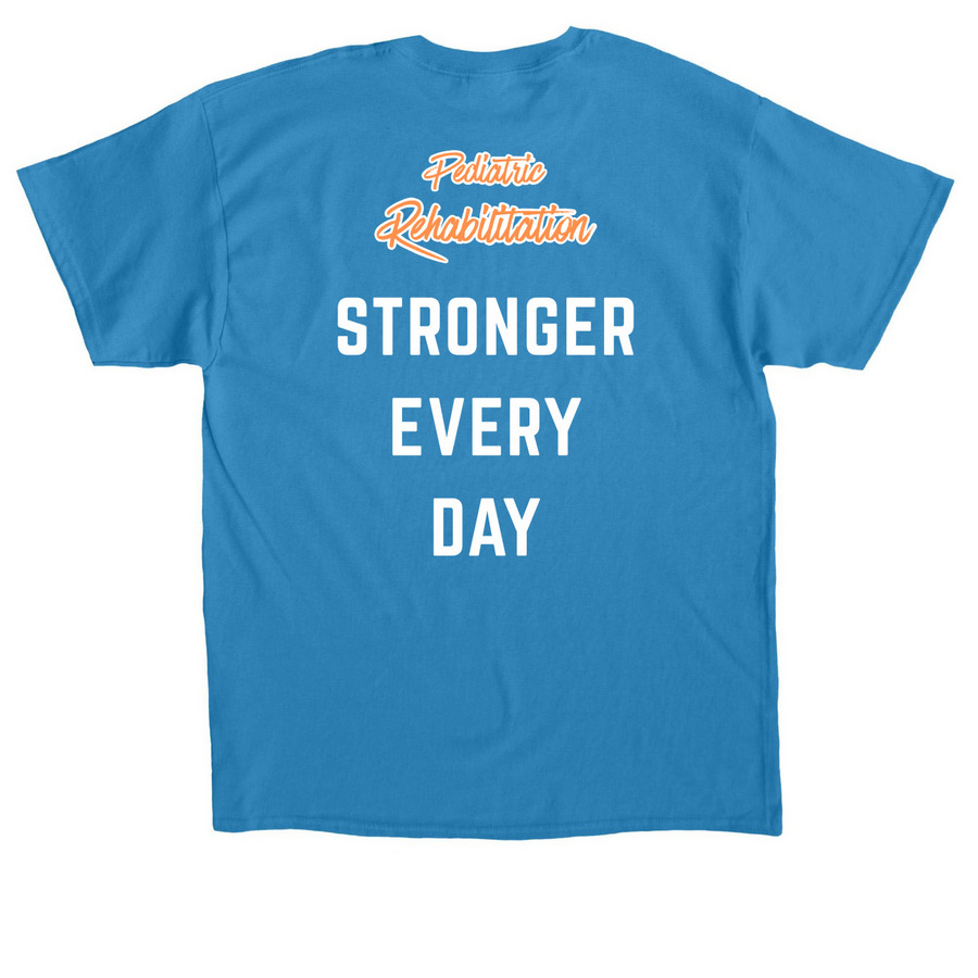 Order your shirt for Rehabilitation Week!, a Sapphire Classic Unisex Tee (back-view)
