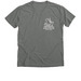 PMHS-CV V-Neck, a Deep Heather Premium V-Neck Tee