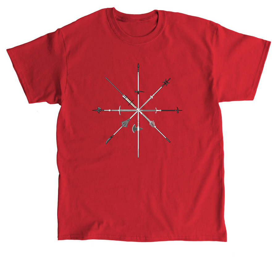 SmashFlake, a Red Classic Unisex Tee