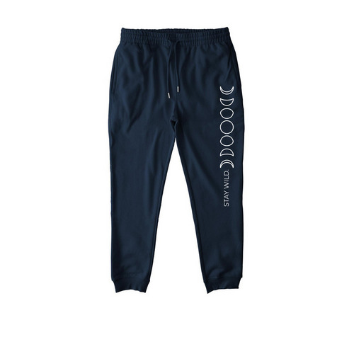 Stay wild.&nbsp;, a French Navy Stanley/Stella Unisex Flyer Jogger
