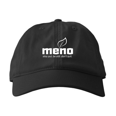 Hats for Meno 2, a Black Printed Eco Baseball Cap