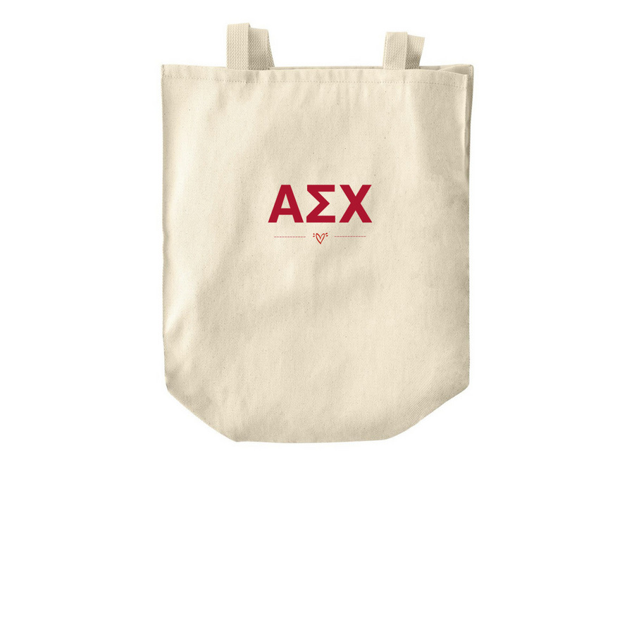 ??? Tote, a Natural Over-the-Shoulder Shopping Tote Bag