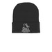 PMHS-CV Logo Beanie, a Black Printed Cuffed Beanie