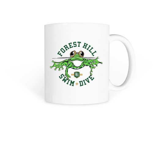 FH Dive Mug, a White Coffee Mug