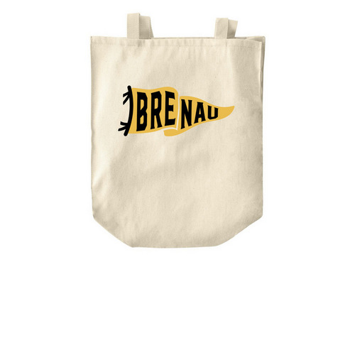 Brenau Community Tote, a Natural Over-the-Shoulder Shopping Tote Bag