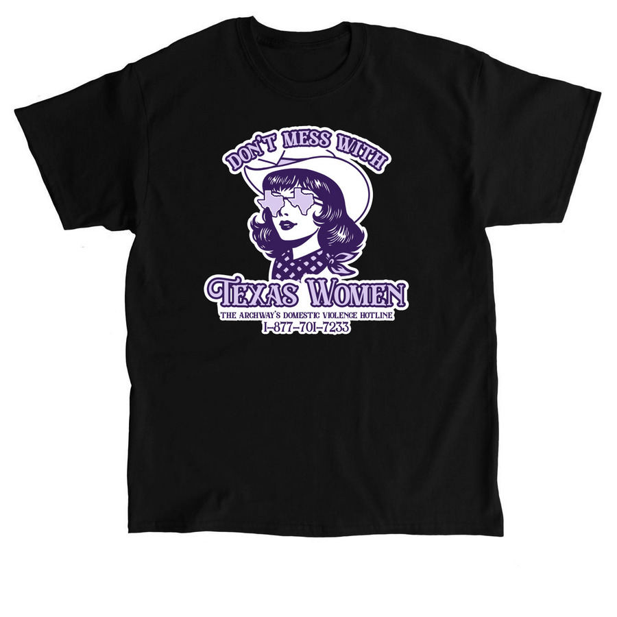 Don't Mess with Texas Women - Apparel, a Black Classic Unisex Tee