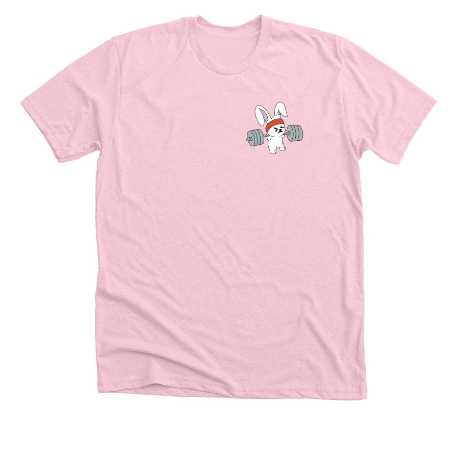 CrossFit Bexley Bunny, a Heather Pink Premium Unisex Tee