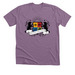 Woodstock Public Library Shield, a Heather Purple Premium Unisex Tee