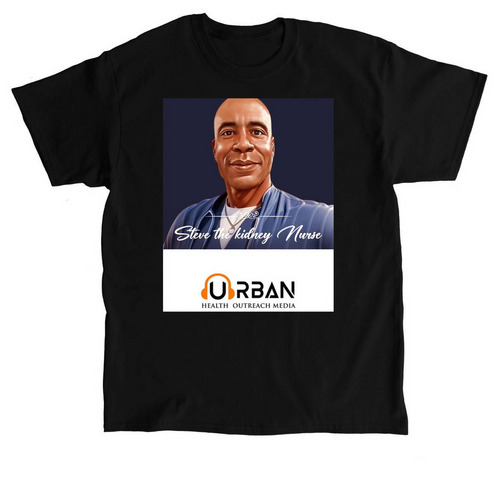 Steve the Kidney Nurse, a Black Classic Unisex Tee