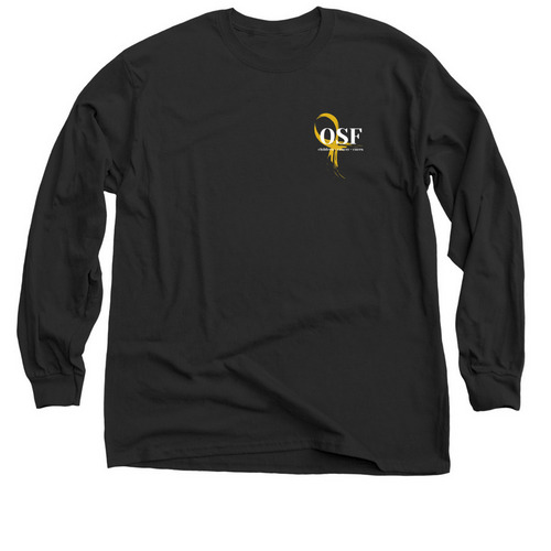 Childhood Cancer Awareness, a Black Classic Long Sleeve Tee