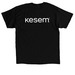 Under the Same Moon and Stars, a Black Classic Unisex Tee (back-view)