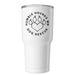 HHMN Travel Tumbler, a White Insulated Tumbler