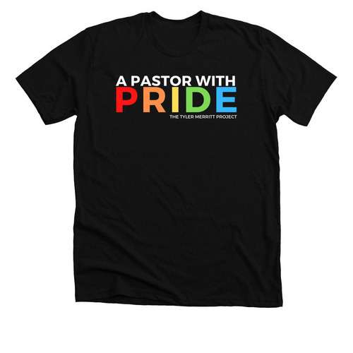 A Pastor with PRIDE, a Solid Black Blend Premium Unisex Tee