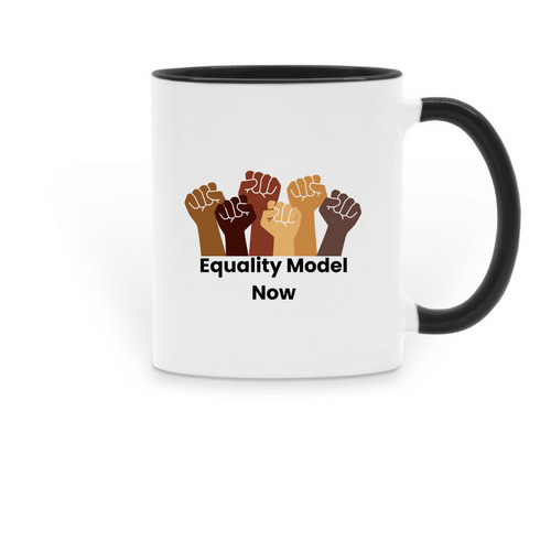 STSC Mug 3, a Black Two-Tone Ceramic Mug