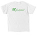 I am 18 in 100K Butterfly, a White Classic Unisex Tee (back-view)