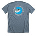 Birdability Week 2022, a Heather Slate Premium Unisex Tee (back-view)