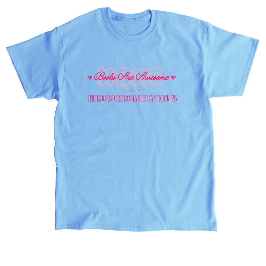 Bookstore Romance Day 2025, a Carolina Blue Classic Unisex Tee