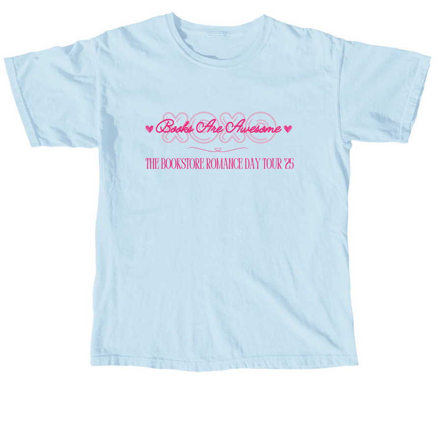 Bookstore Romance Day 2025, a Chambray Comfort Colors Unisex Tee