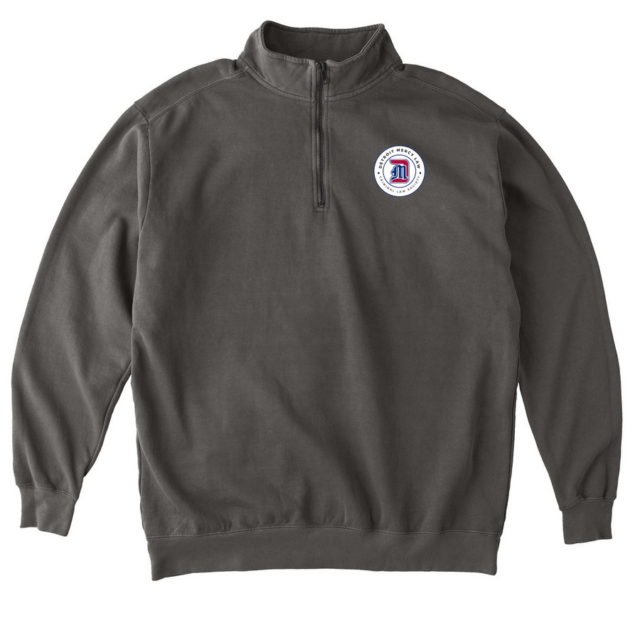 CLS Quarter Zip&nbsp;, a Pepper Comfort Colors Quarter Zip Pullover