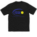 TCSA Activewear Shirts, a Black Classic Performance Tee
