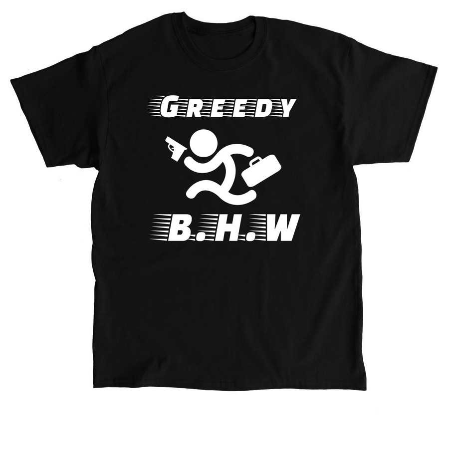 Greedy Collection, a Black Classic Unisex Tee