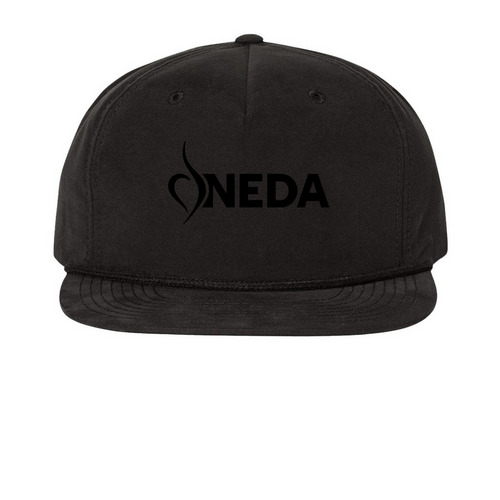 NEDA 2026, a Black Printed Umpqua Snapback Cap