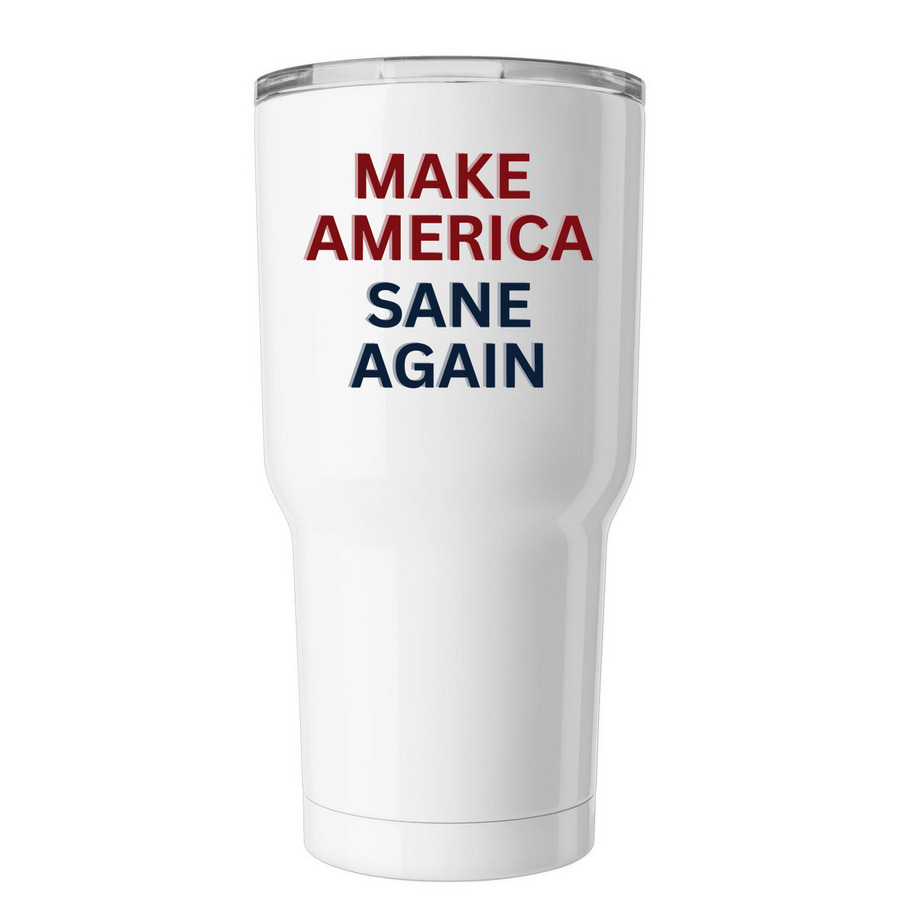 Roundup Tumblers, a White Insulated Tumbler