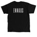 EMMAUS Design | White Ink, a Black Classic Unisex Tee