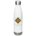Cheverly 95th Anniversary Water Bottle, a White Stainless Steel Water Bottle