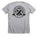 O.G CHAOS CREW, a Athletic Heather Premium Unisex Tee (back-view)