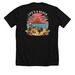 IZLND HOPPR, a Solid Black Blend Premium Unisex Tee (back-view)