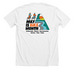 May is Bike Month 2026, a Solid White Blend Premium Unisex Tee (back-view)
