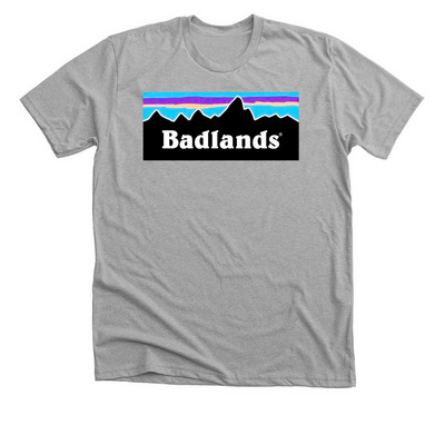 Bandlands Logo, a Athletic Heather Premium Unisex Tee