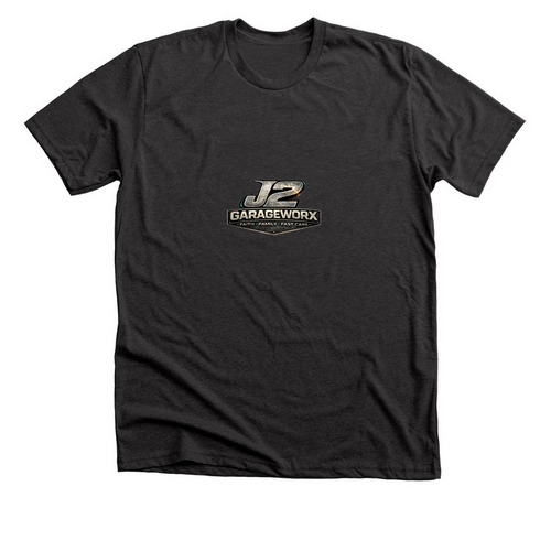J2GW SPEED SHOP, a Dark Grey Heather Premium Unisex Tee