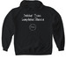 Better Than Complete Silence, a Black Gildan Softstyle Pullover Hoodie