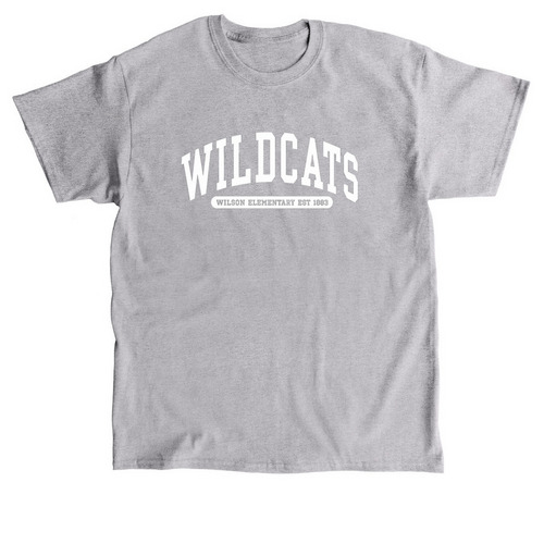 Wildcats EST!, a Sport Grey Classic Unisex Tee