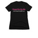 Unperfectly Me, a Black Women's Slim Fit Tee